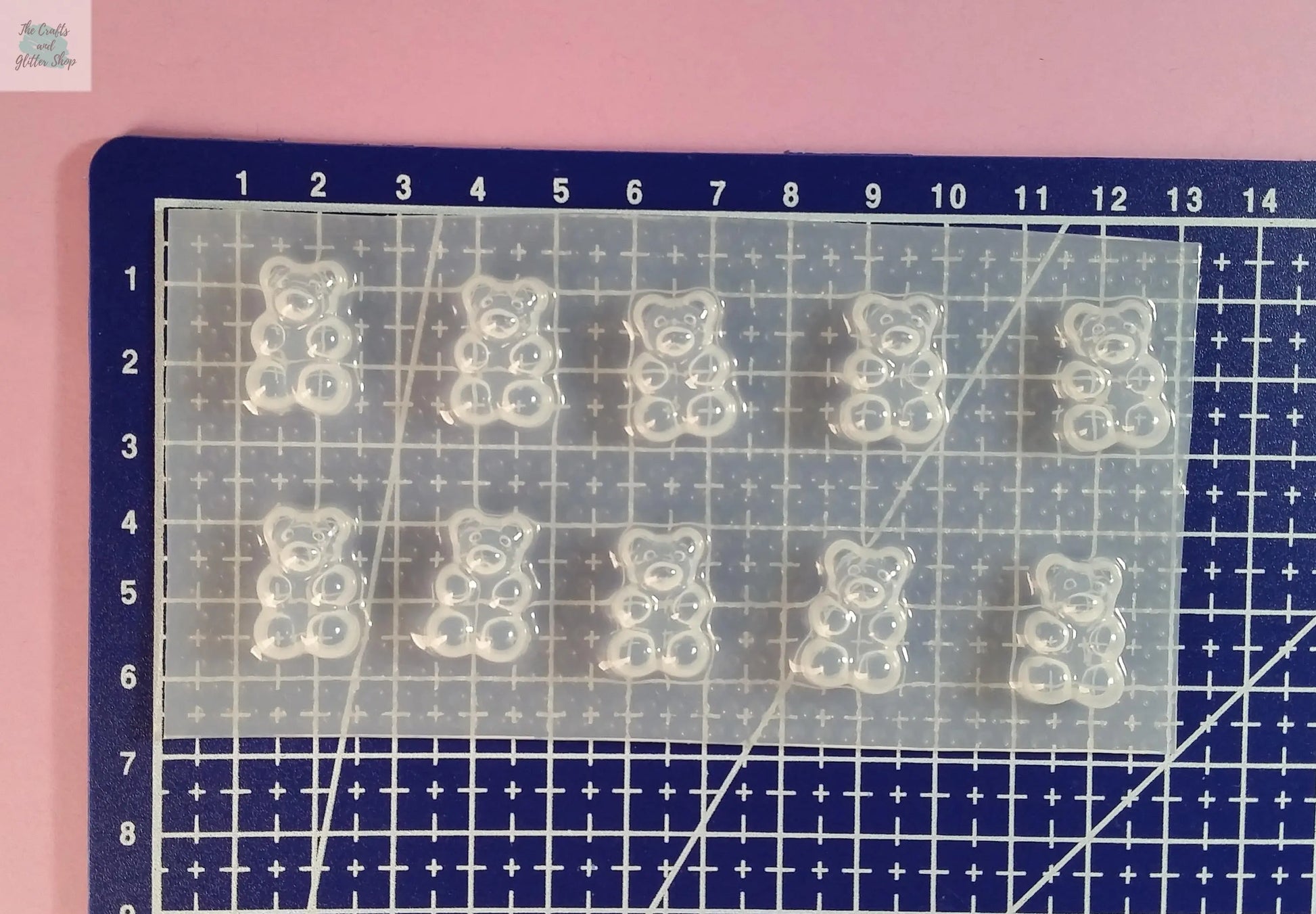 17mm Gummy Bear Plastic Mold The Crafts and Glitter Shop