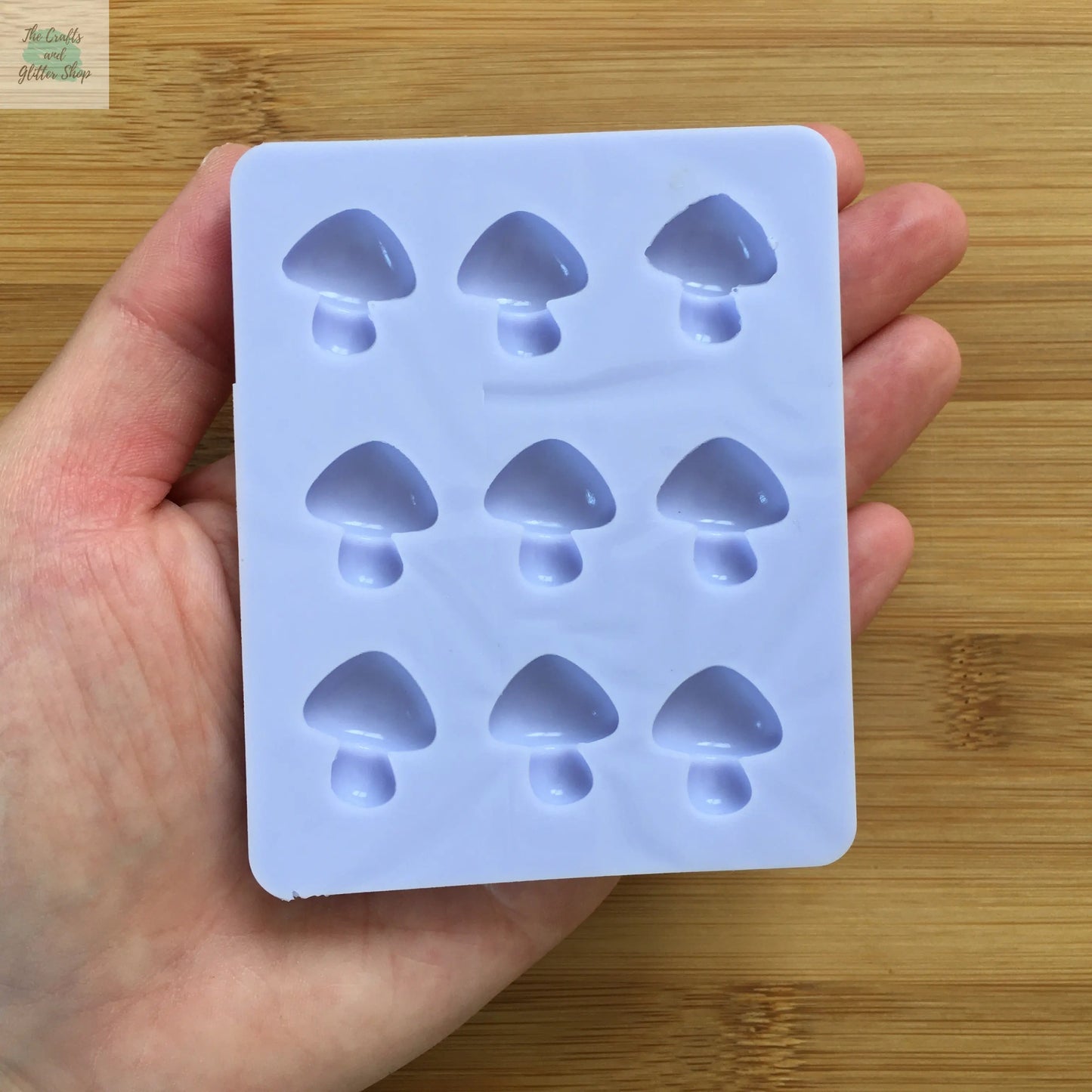 18mm Mushroom Silicone Mold - The Crafts and Glitter Shop