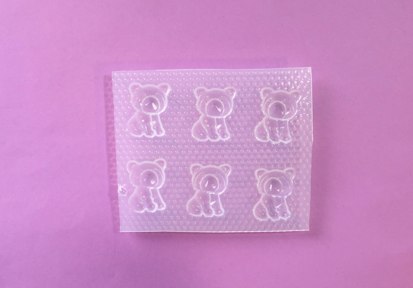 1" Dog Plastic Mold The Crafts and Glitter Shop