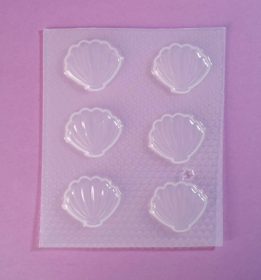1" Sea Shell Plastic Mold The Crafts and Glitter Shop