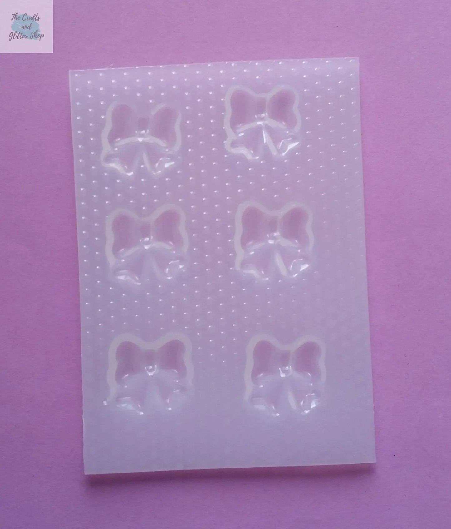 1.2 cm Small Kawaii Bows Plastic Mold