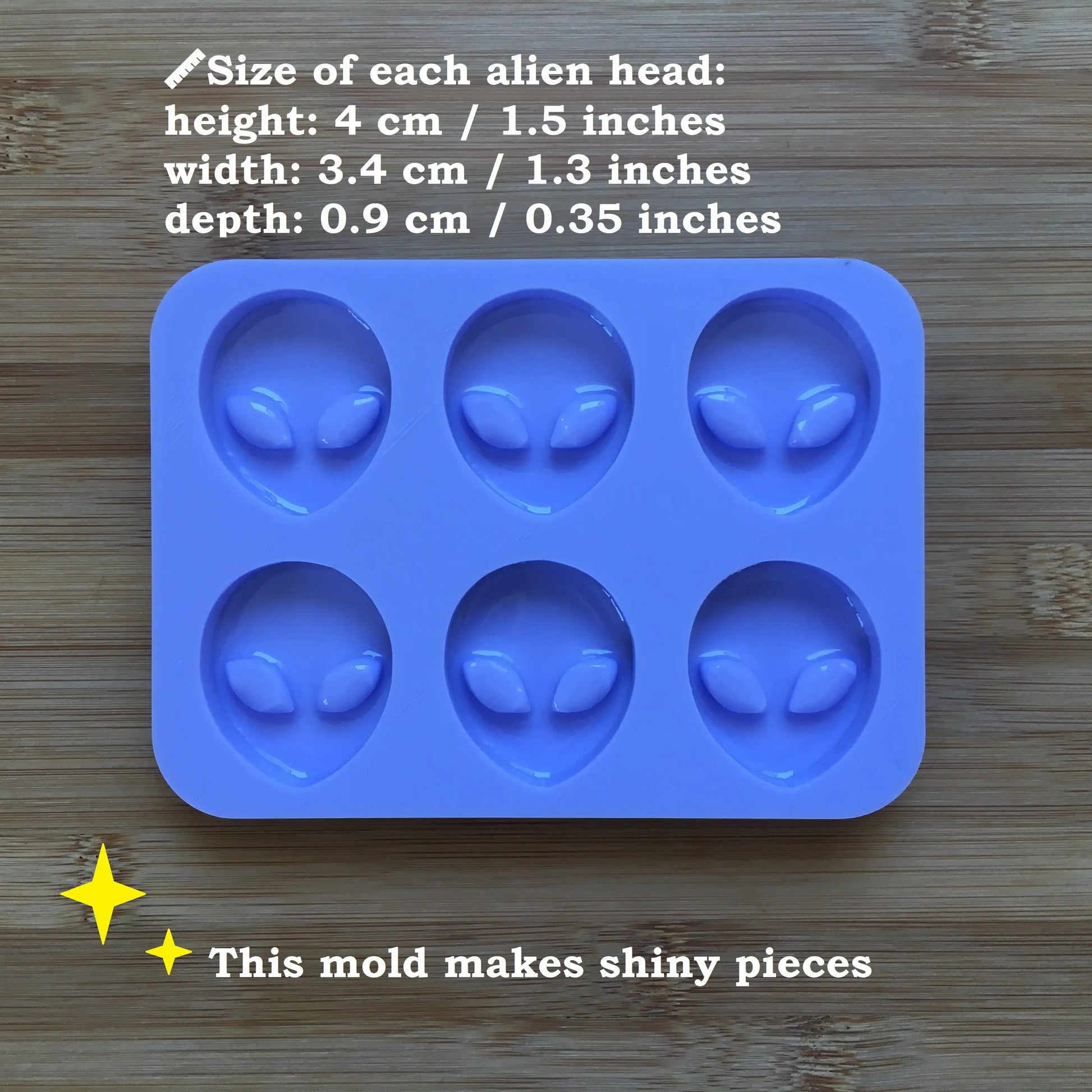 1.5 inch Alien Silicone Mold
