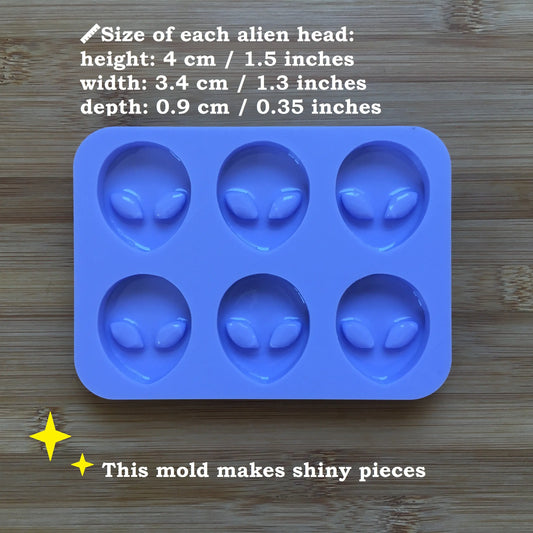 1.5 inch Alien Silicone Mold