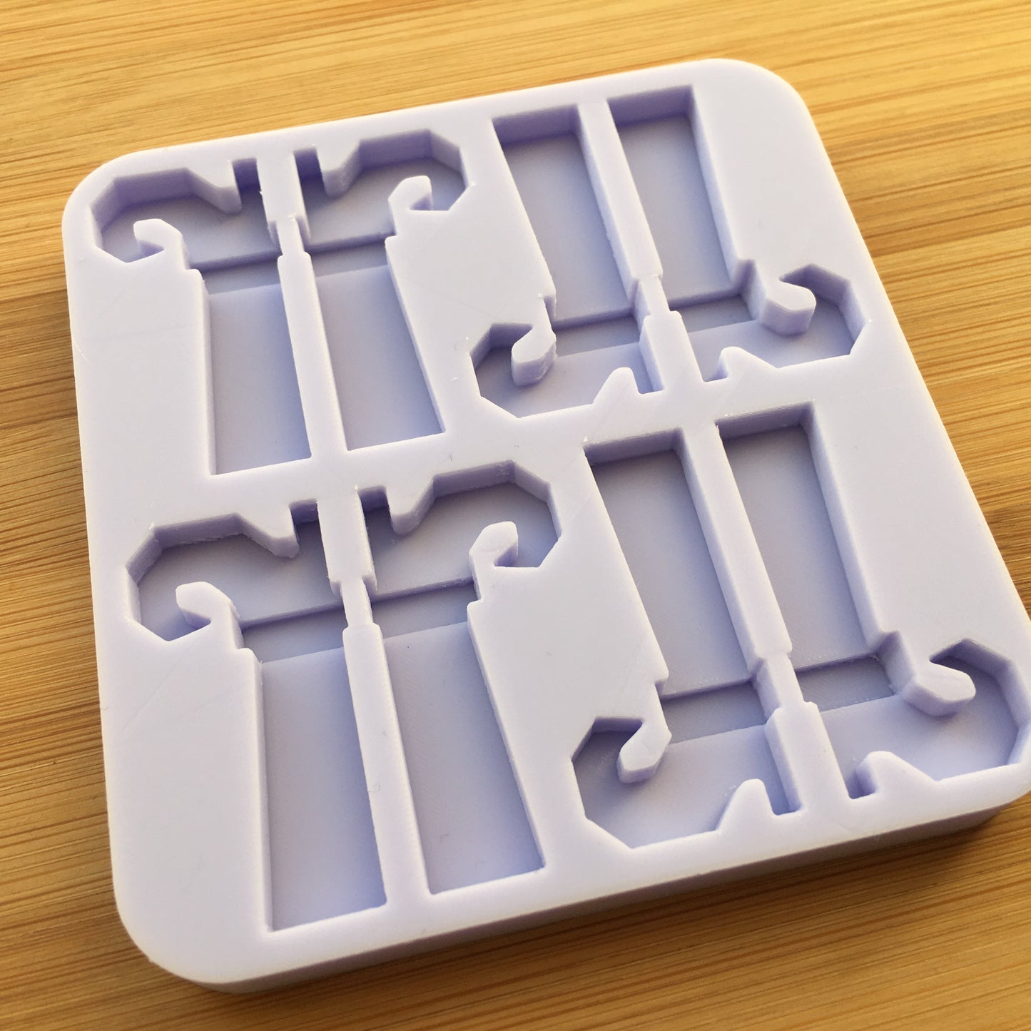 1.6" Witchy Legs Silicone Mold