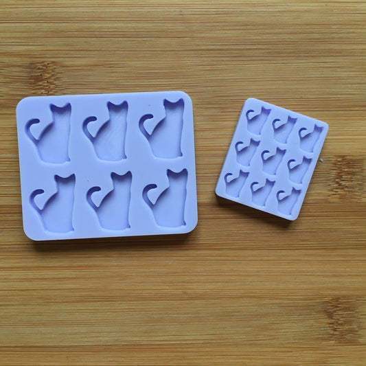 1cm or 2cm Cat Silicone Mold
