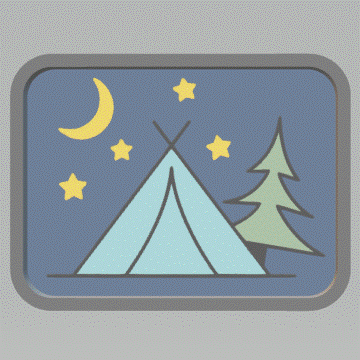 1pc Moonlight Camping Bath Bomb Mold STL File