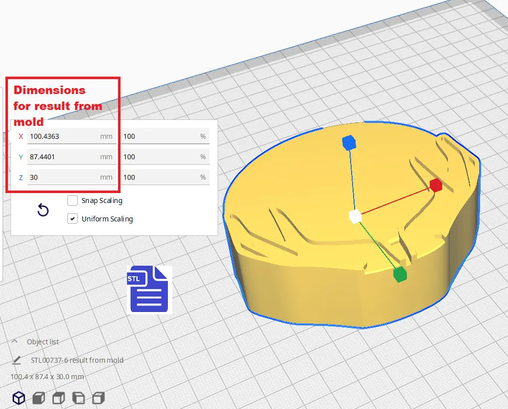 1pc + 2pc +3pc Crystal Ball in Hands Bath Bomb Mold STL File - for 3D printing - FILE ONLY - The Crafts and Glitter Shop