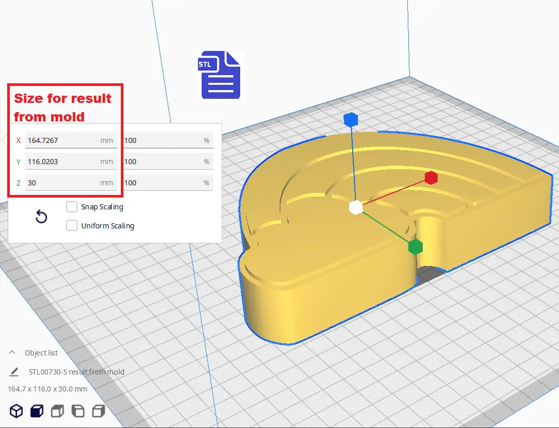 1pc & 3pc Rainbow Cloud Bath Bomb Mold STL File - for 3D printing - FILE ONLY - mold for making bath bombs solid shampoo shower steamers - The Crafts and Glitter Shop