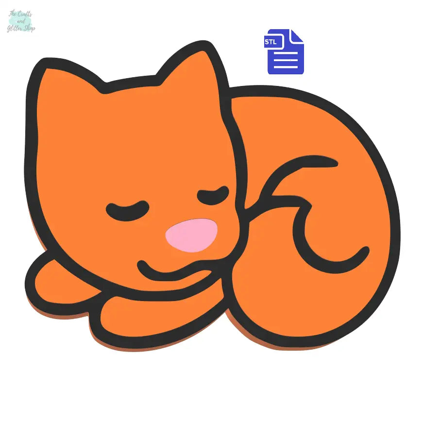 1pc & 3pc Sleeping Shiba Inu Dog Bath Bomb Mold STL File - for 3D printing - FILE ONLY - mold for bath bombs shower steamers solid shampoo bars - The Crafts and Glitter Shop