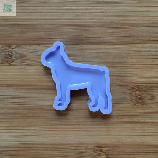 2" Boston Terrier Silicone Mold
