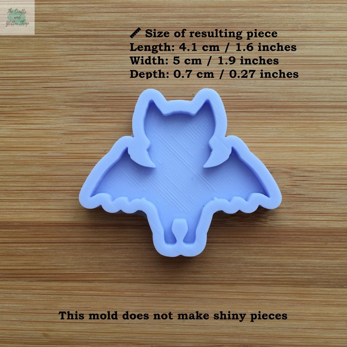 2" Cute Bat Silicone Mold