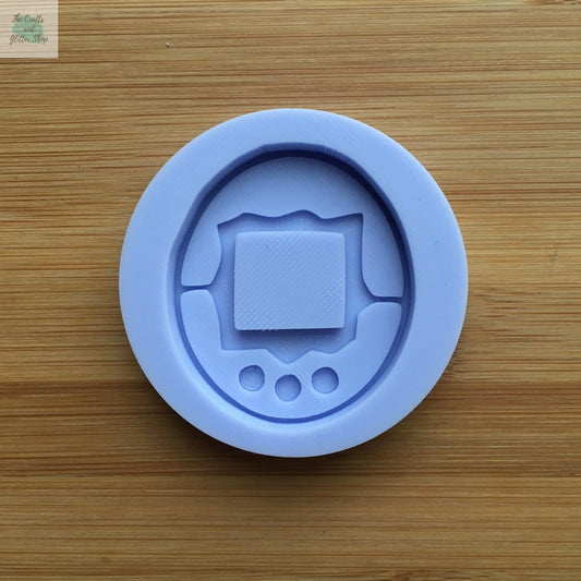 2" Digital Pet Game Console Silicone Mold