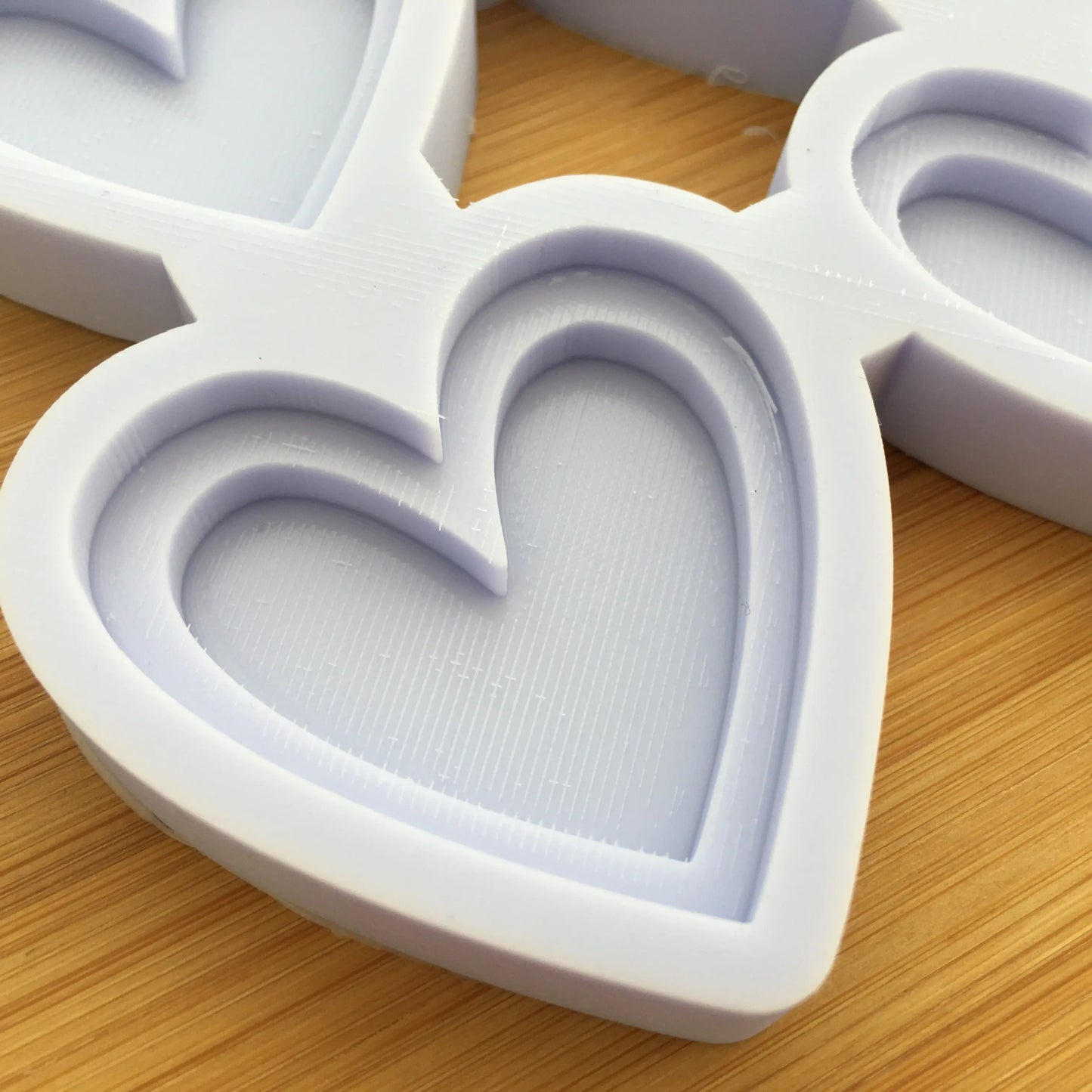 2" Hearts Silicone Mold