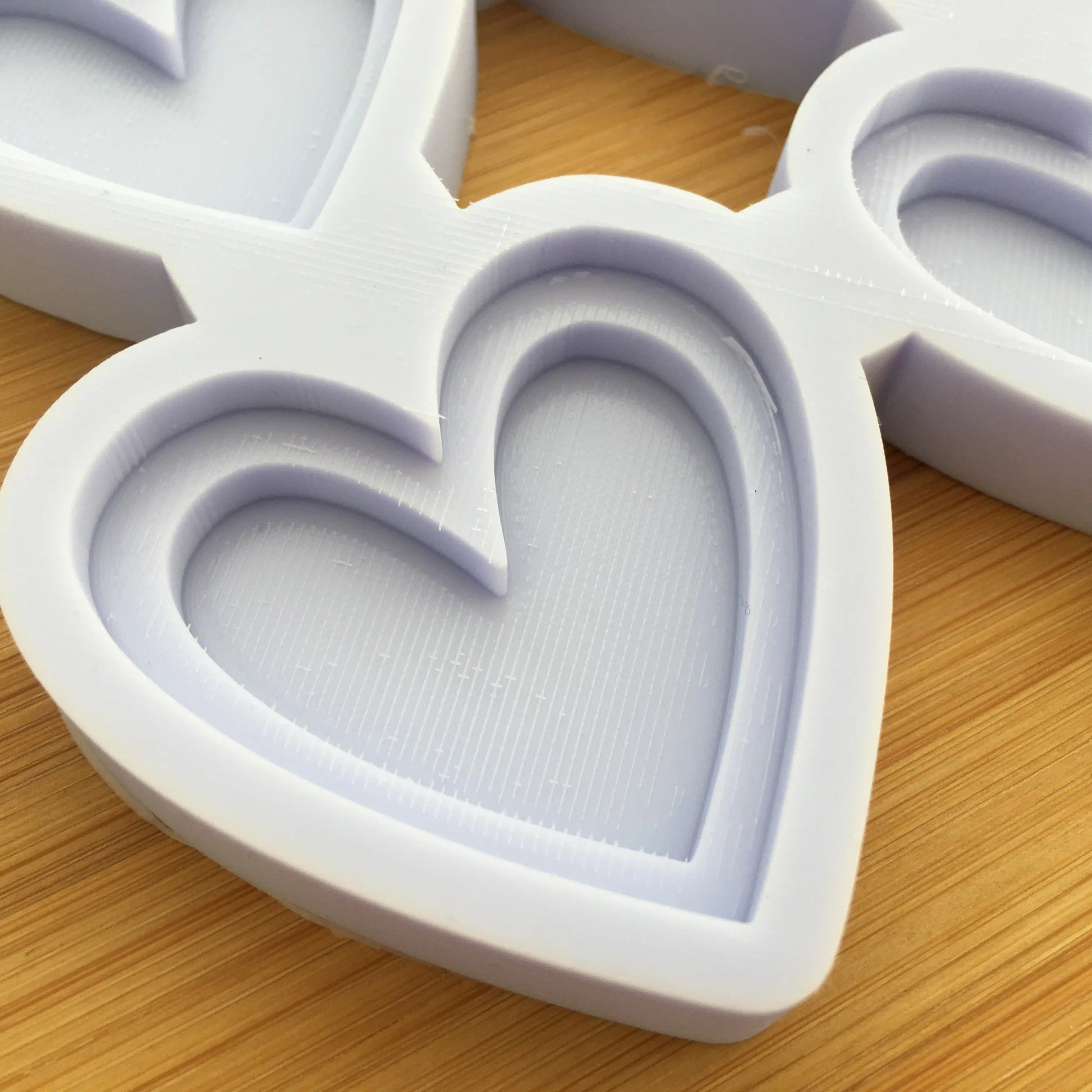 2" Hearts Silicone Mold