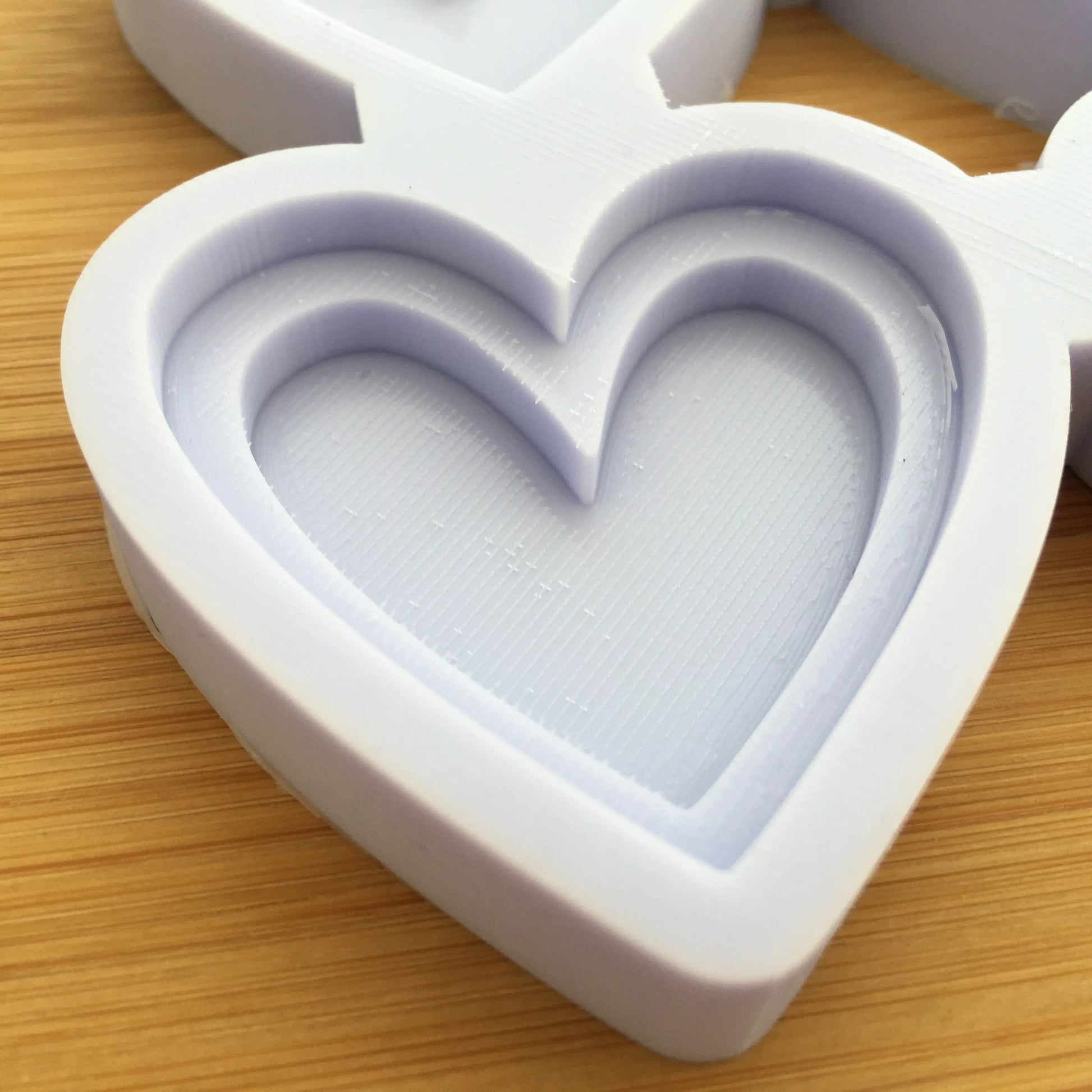 2" Hearts Silicone Mold