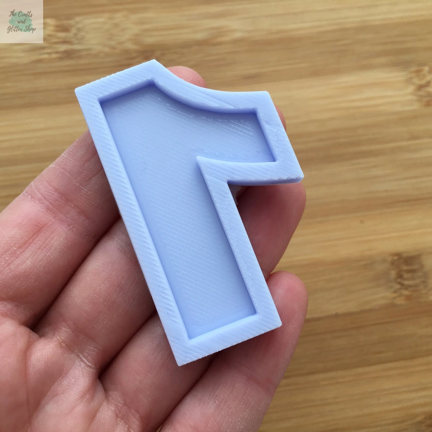 2" Numbers Silicone Mold