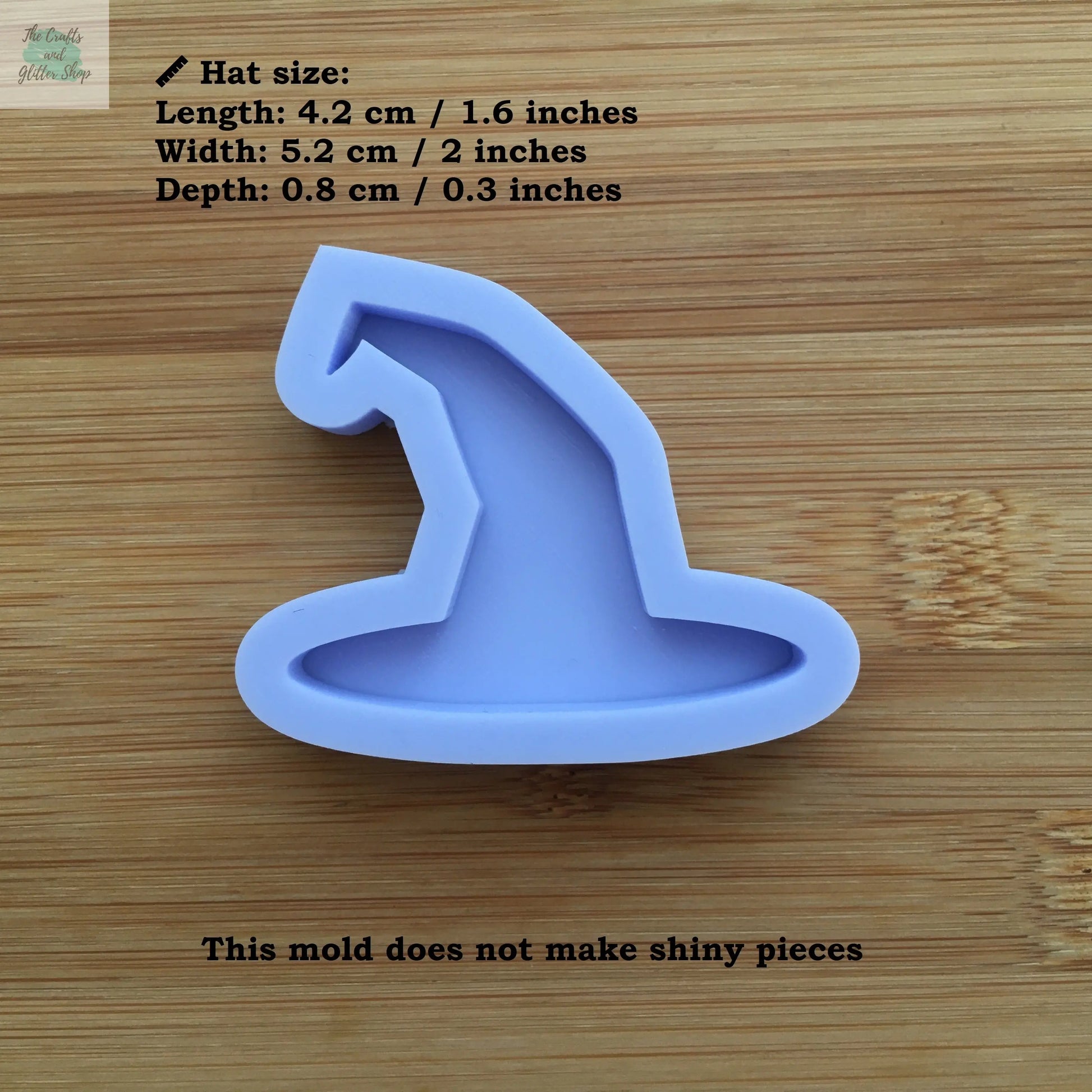 2" Witch Hat Silicone Mold