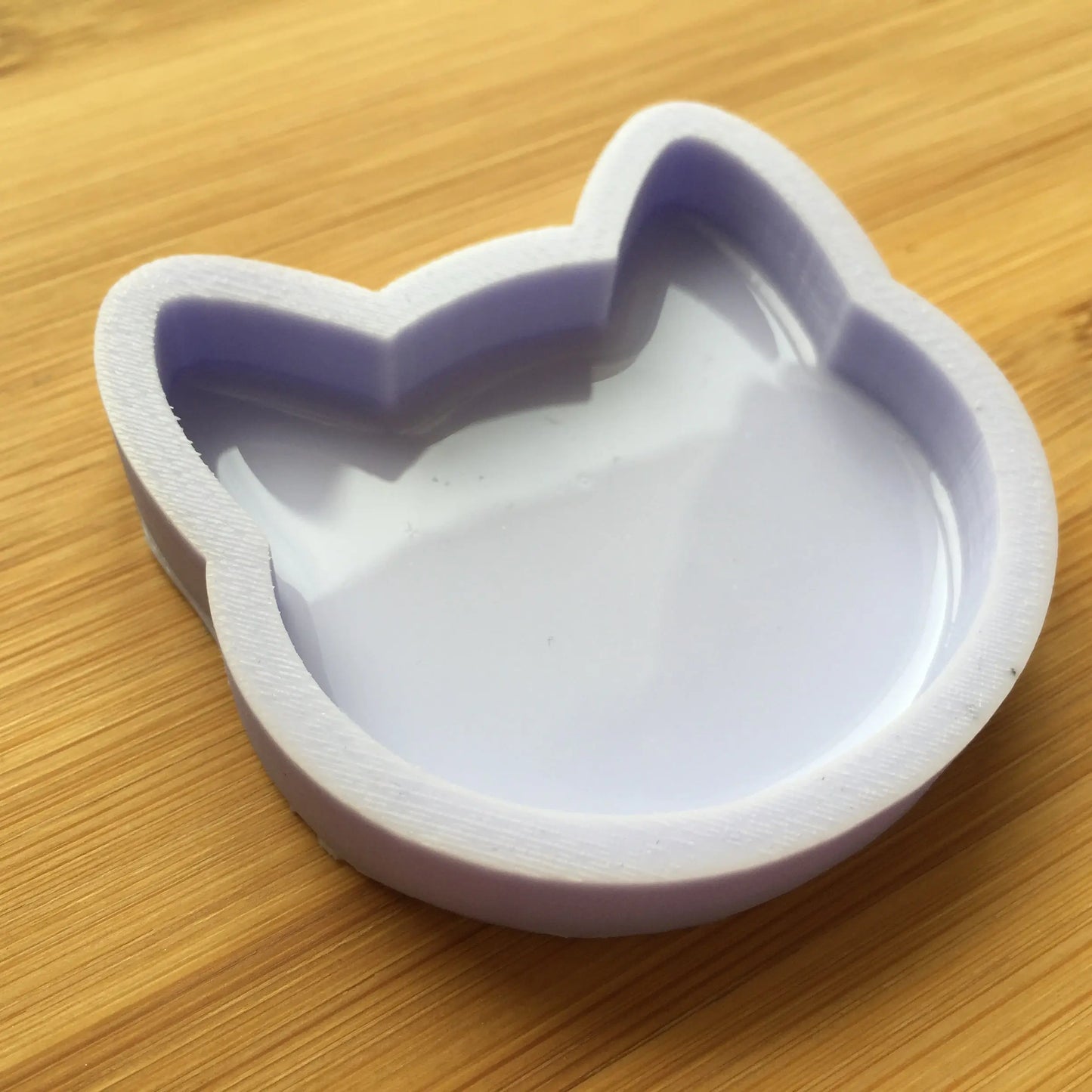 2 inch Cat Head Silicone Mold The Crafts and Glitter Shop