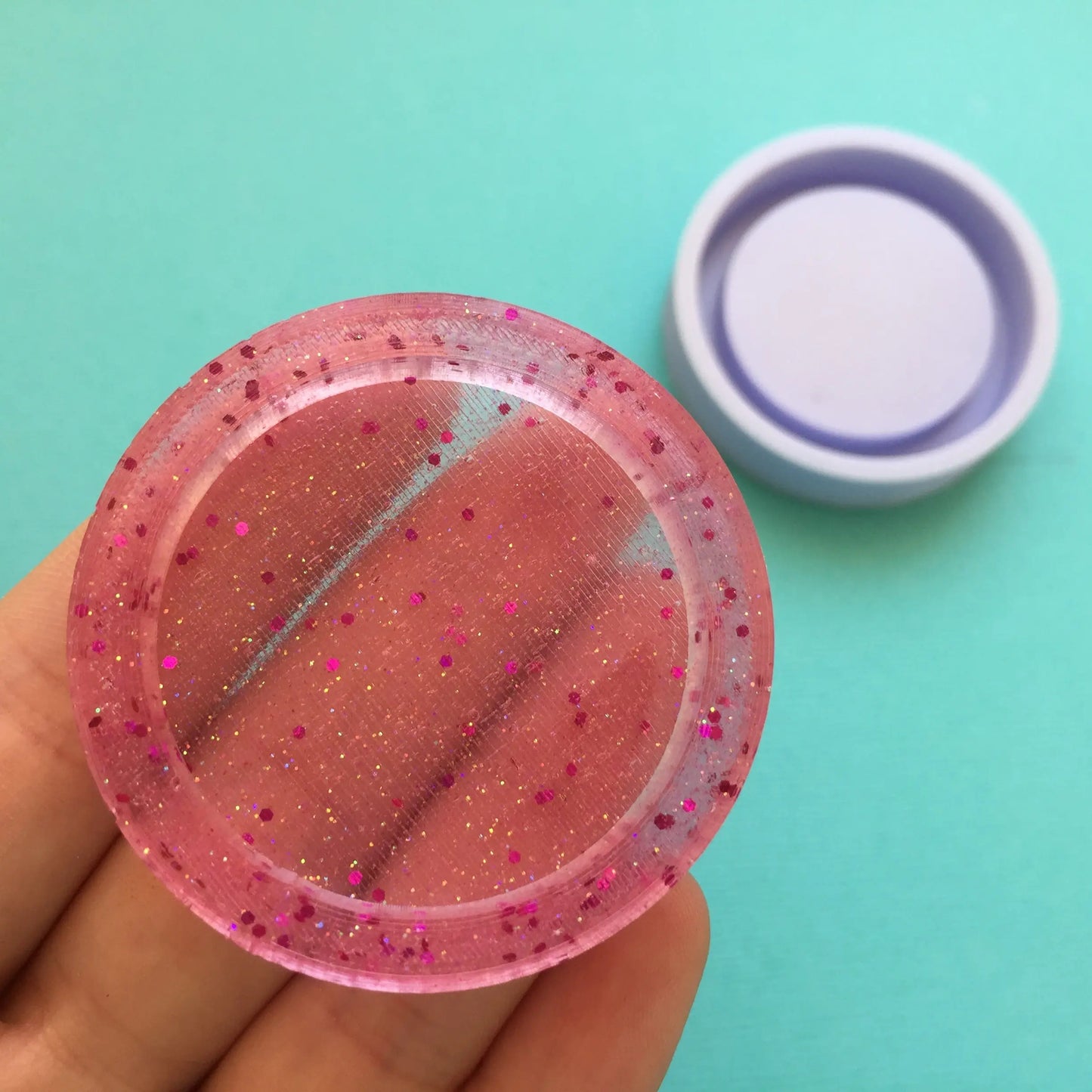 2 inch Circle Shaker Silicone Mold