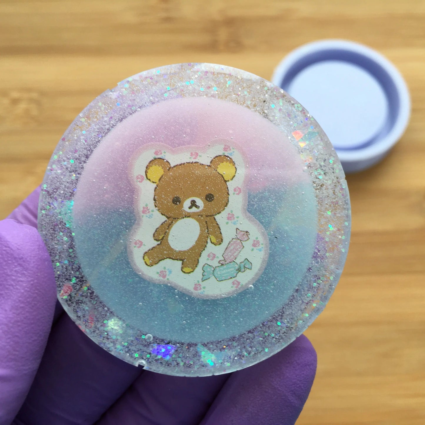 2 inch Circle Shaker Silicone Mold