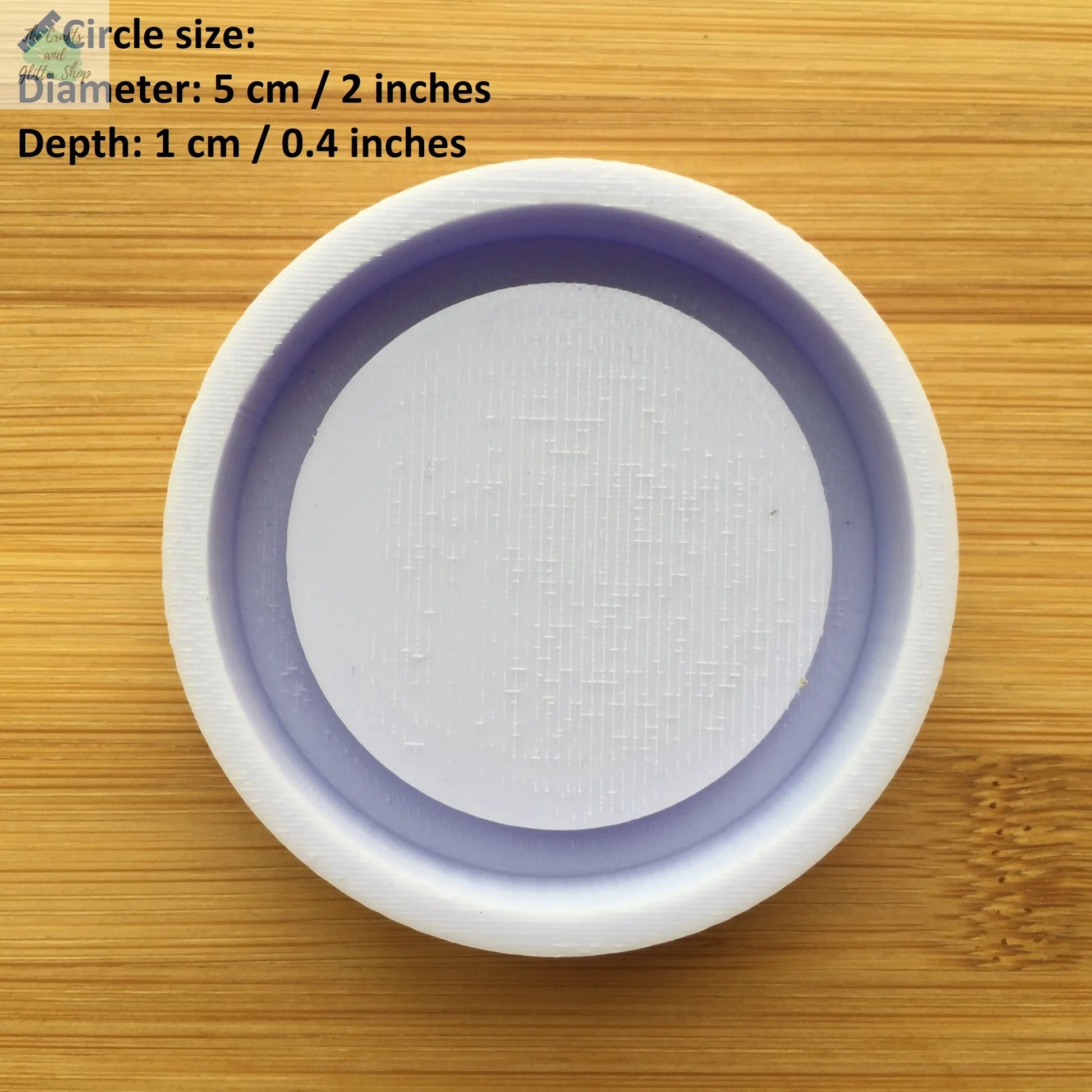 2 inch Circle Shaker Silicone Mold The Crafts and Glitter Shop