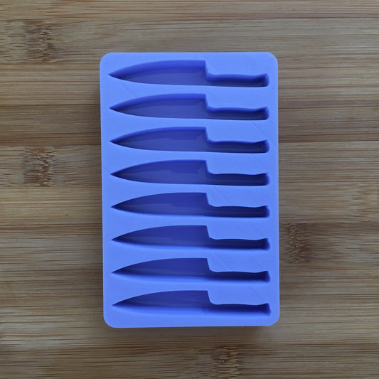 2.5" Chef Knife Silicone Mold - The Crafts and Glitter Shop