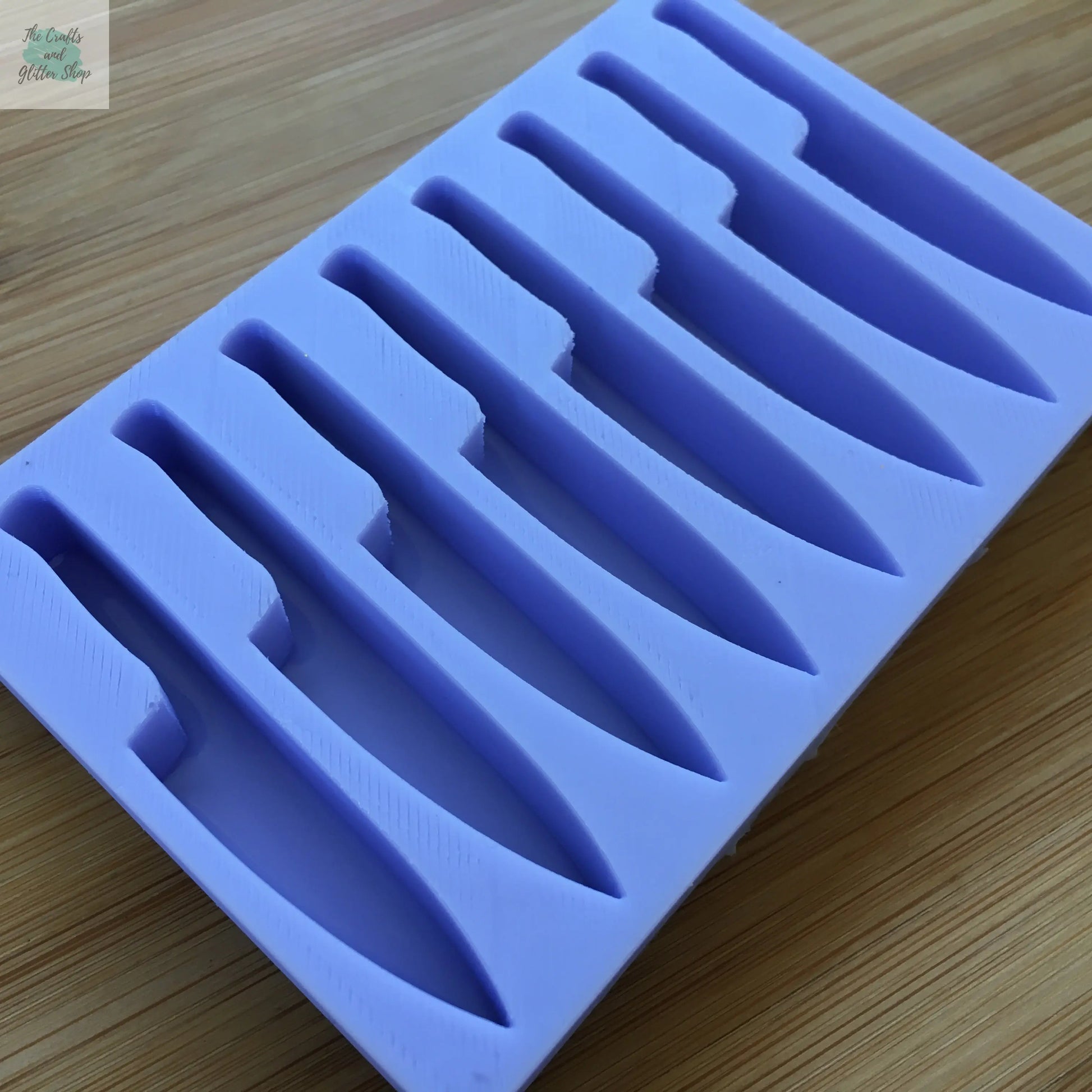2.5" Chef Knife Silicone Mold - The Crafts and Glitter Shop
