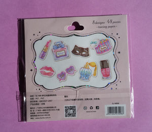 Make up  Sticker Flakes - 48 pieces
