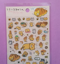 Load image into Gallery viewer, Coro Nyanko Stickers - 1 sheet - Kawaii Cat