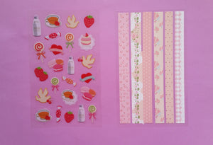 Tea Time Stickers - 2 sheets