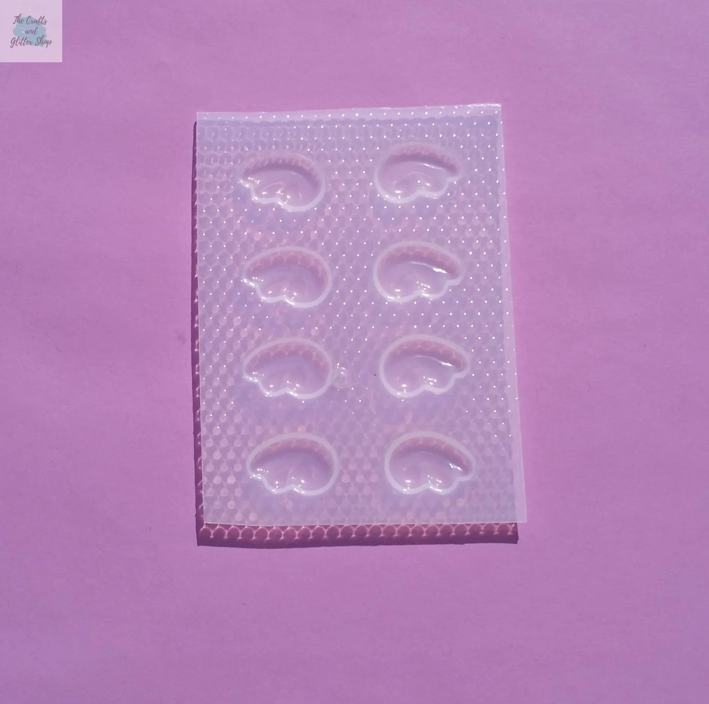 20mm Kawaii Wings Plastic Mold The Crafts and Glitter Shop