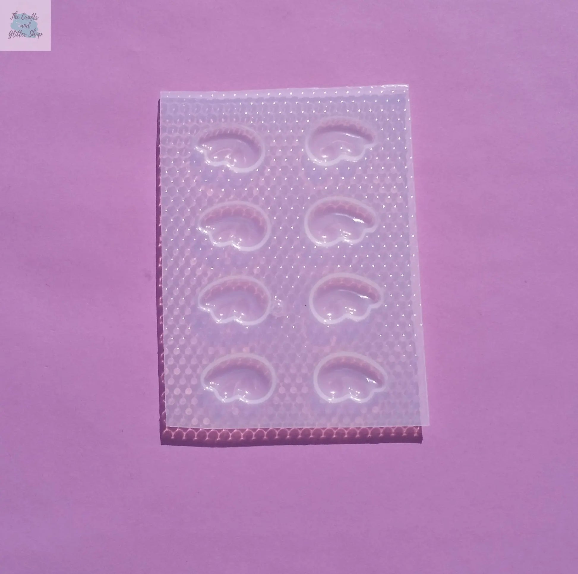 20mm Kawaii Wings Plastic Mold The Crafts and Glitter Shop