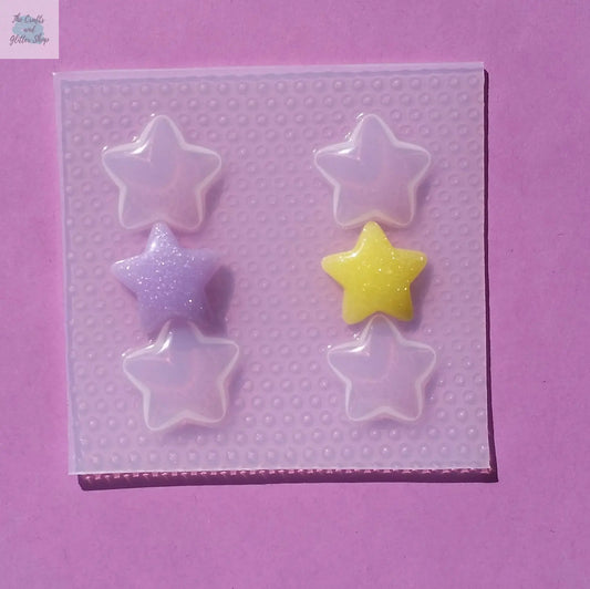 20mm Star Plastic Mold The Crafts and Glitter Shop