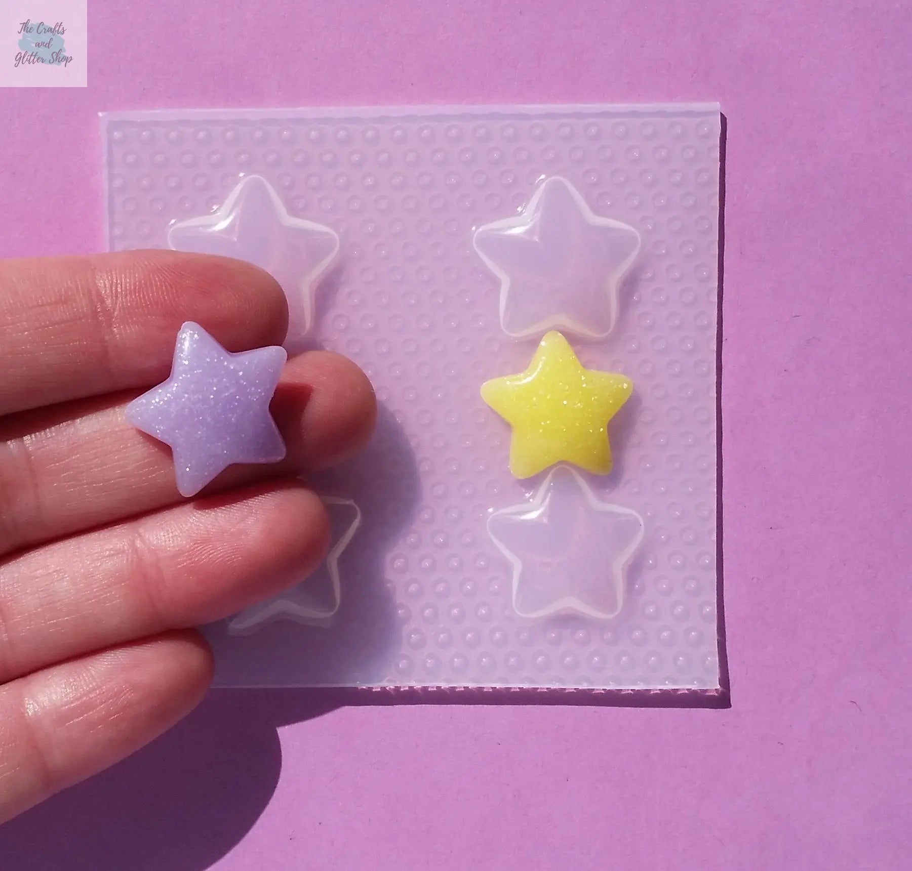 20mm Star Plastic Mold The Crafts and Glitter Shop