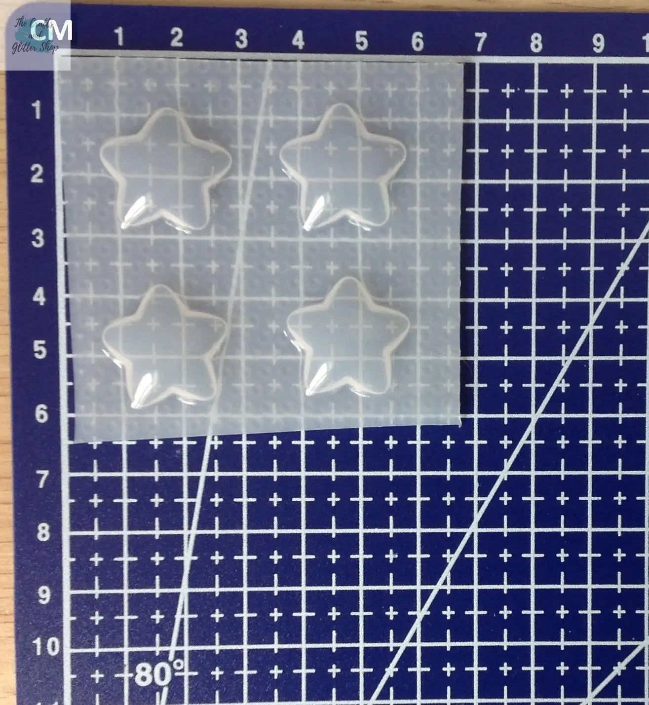 20mm Star Plastic Mold The Crafts and Glitter Shop