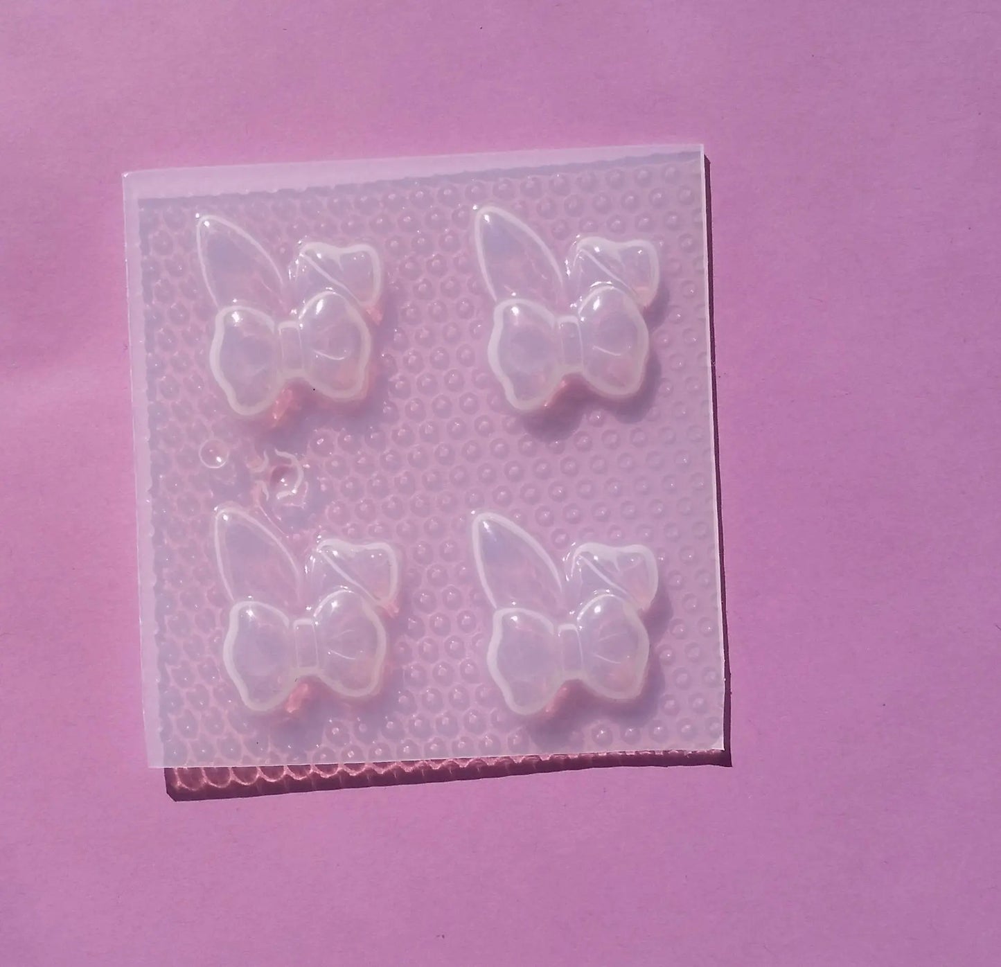 24mm Bunny Ears Plastic Mold The Crafts and Glitter Shop
