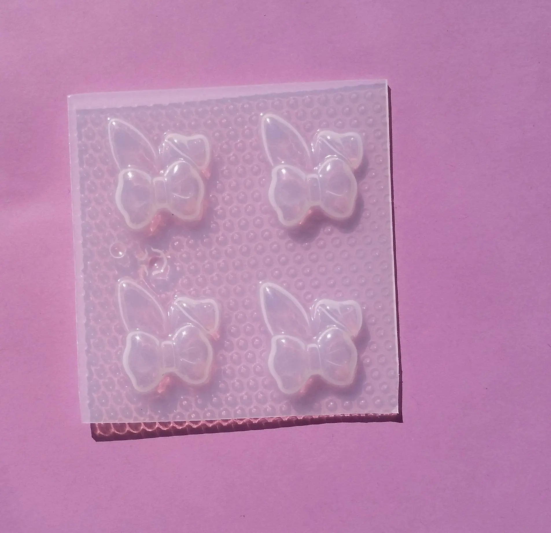 24mm Bunny Ears Plastic Mold The Crafts and Glitter Shop