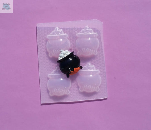 29mm Cauldron Plastic Mold The Crafts and Glitter Shop