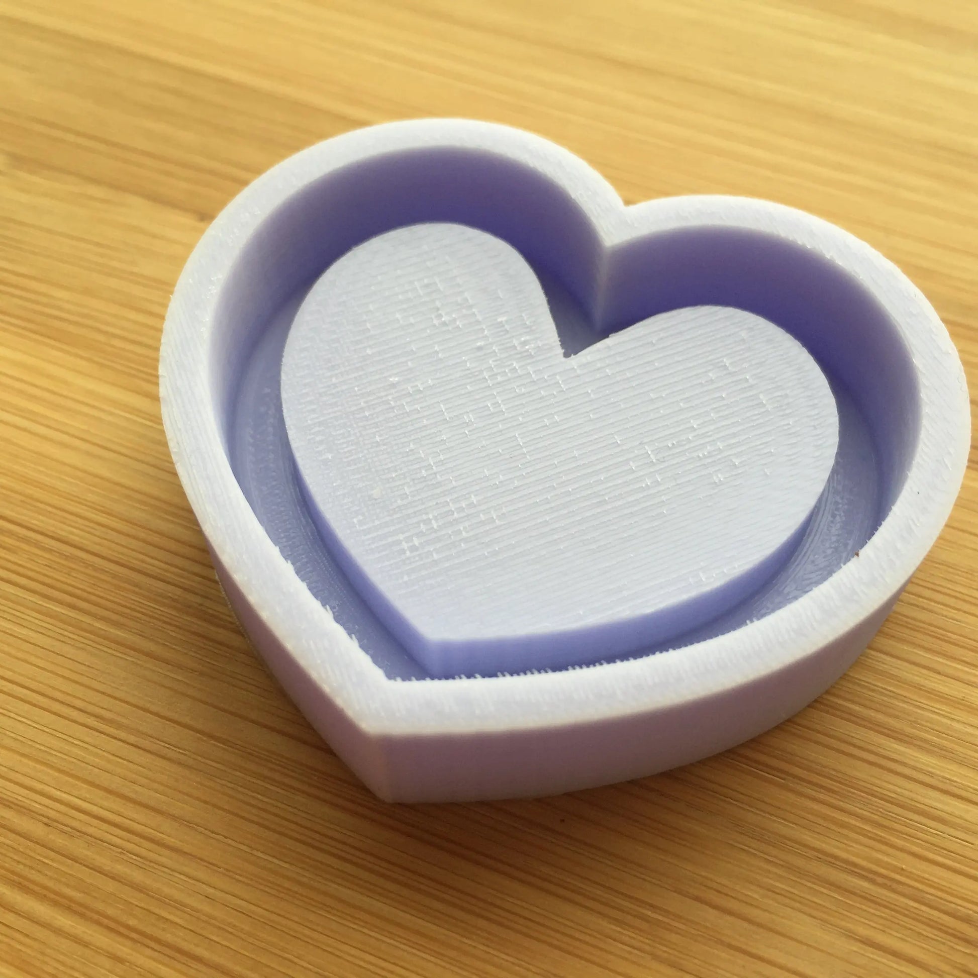 2" Heart Shaker Silicone Mold The Crafts and Glitter Shop