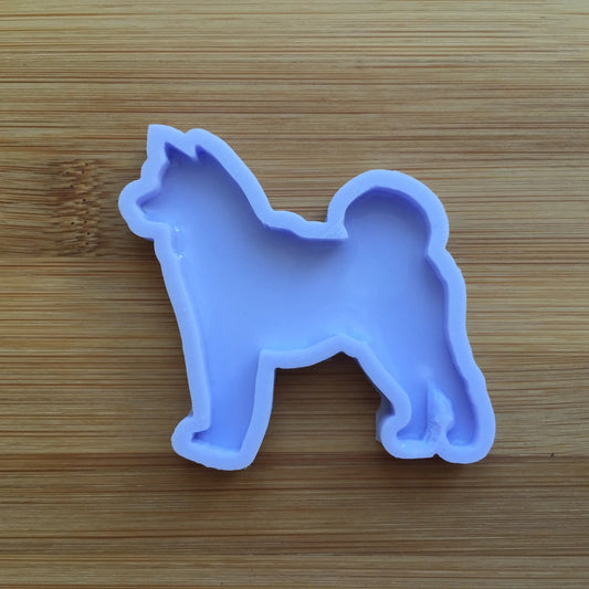 2" Shiba Inu Silicone Mold The Crafts and Glitter Shop