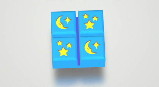 2pc Goodnight Snap Bar Bath Bomb Mold STL File - The Crafts and Glitter Shop