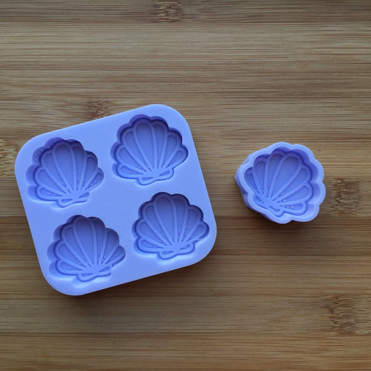 3 cm Seashell Silicone Mold - The Crafts and Glitter Shop