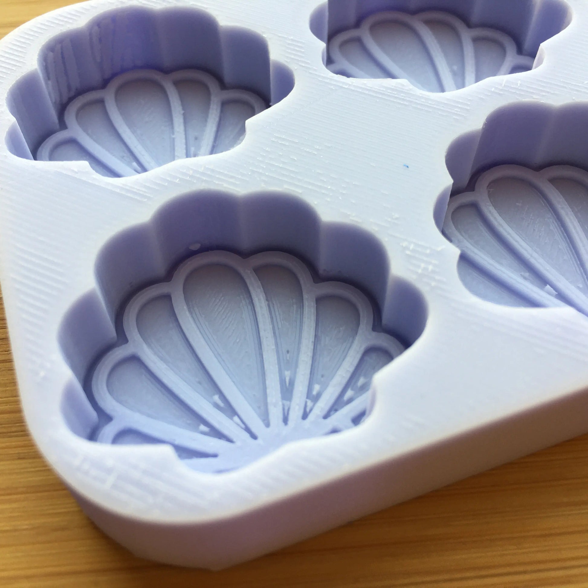 3 cm Seashell Silicone Mold - The Crafts and Glitter Shop