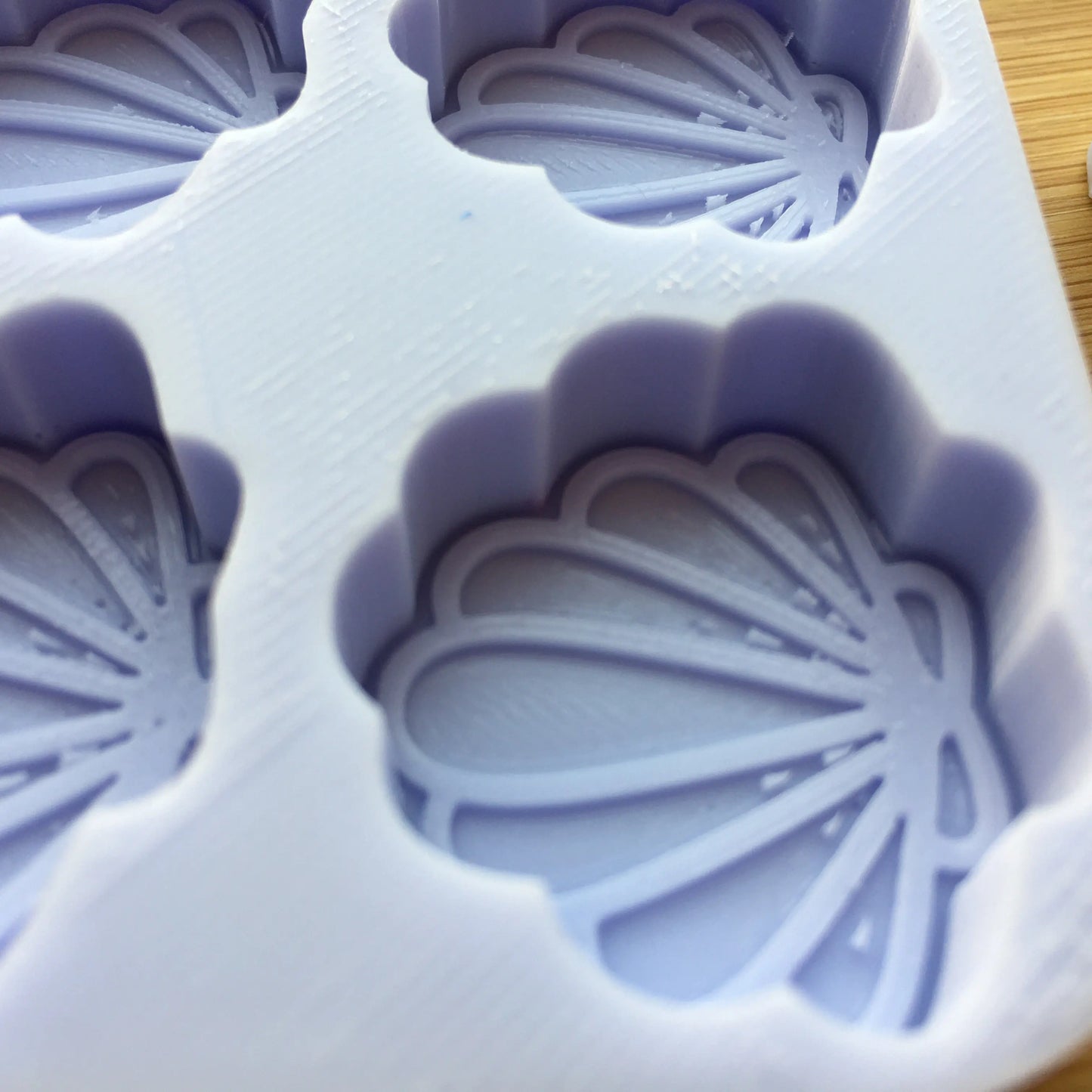 3 cm Seashell Silicone Mold - The Crafts and Glitter Shop