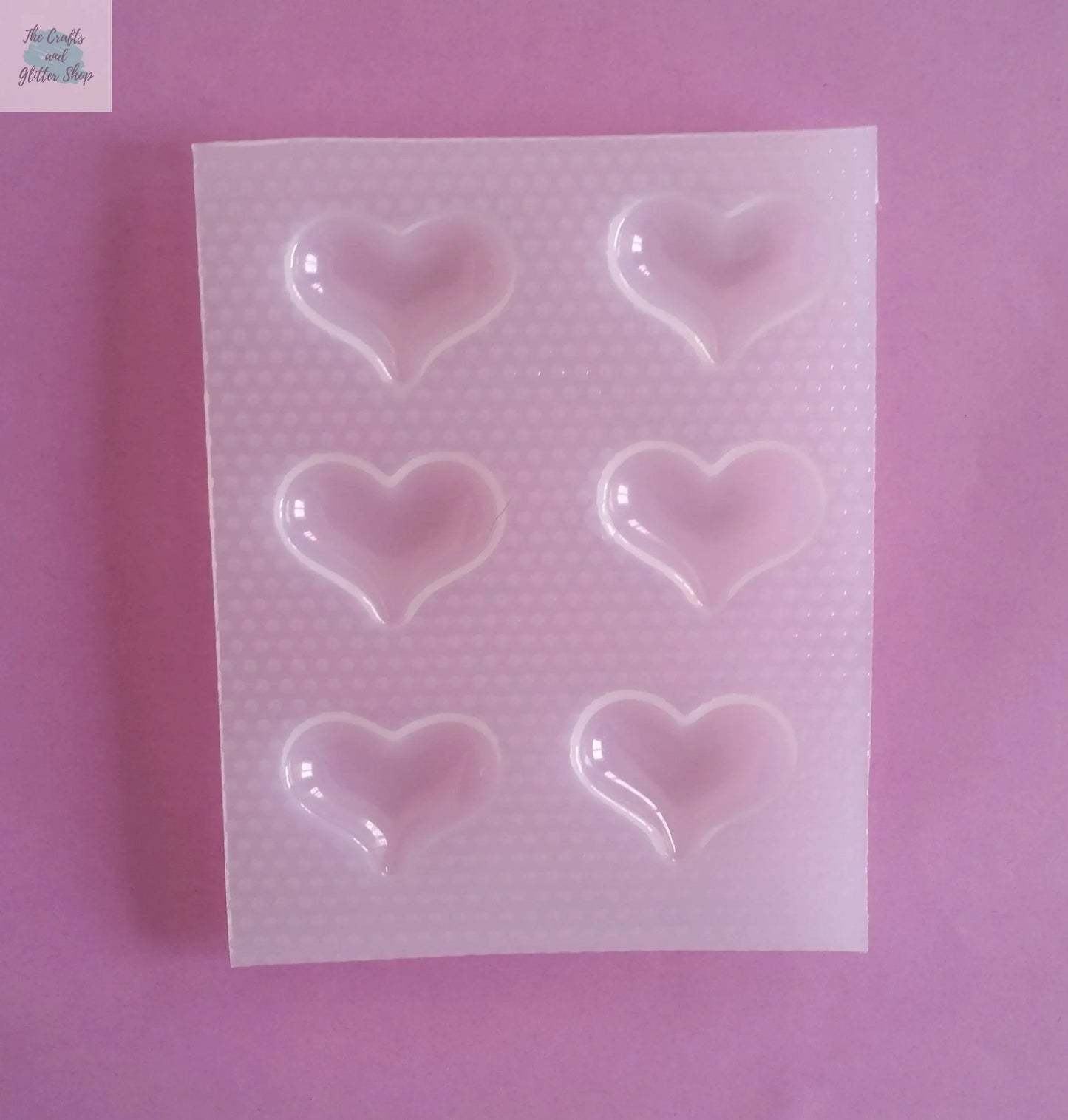 3 cm Tiny Hearts Mold 💖 The Crafts and Glitter Shop