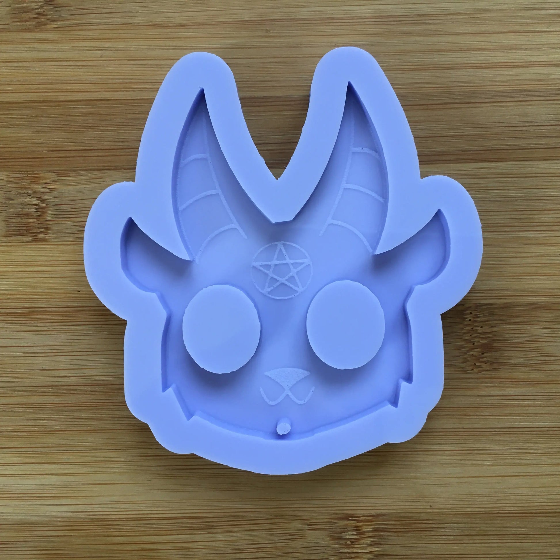 3" Baphomet Silicone Mold - The Crafts and Glitter Shop