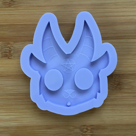 3" Baphomet Silicone Mold - The Crafts and Glitter Shop