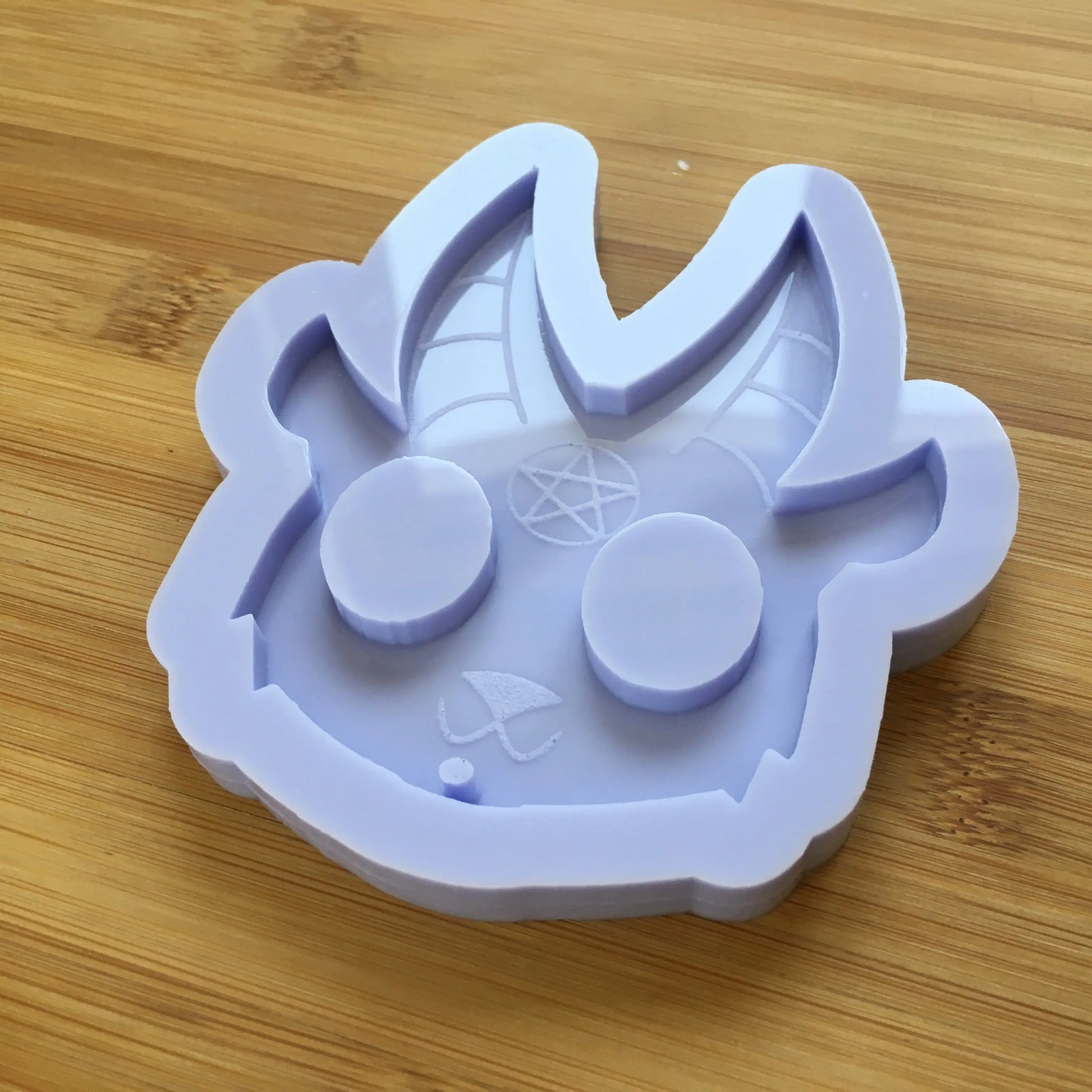 3" Baphomet Silicone Mold - The Crafts and Glitter Shop
