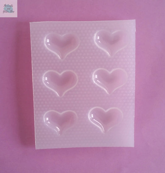 3cm Tiny Hearts Plastic Mold