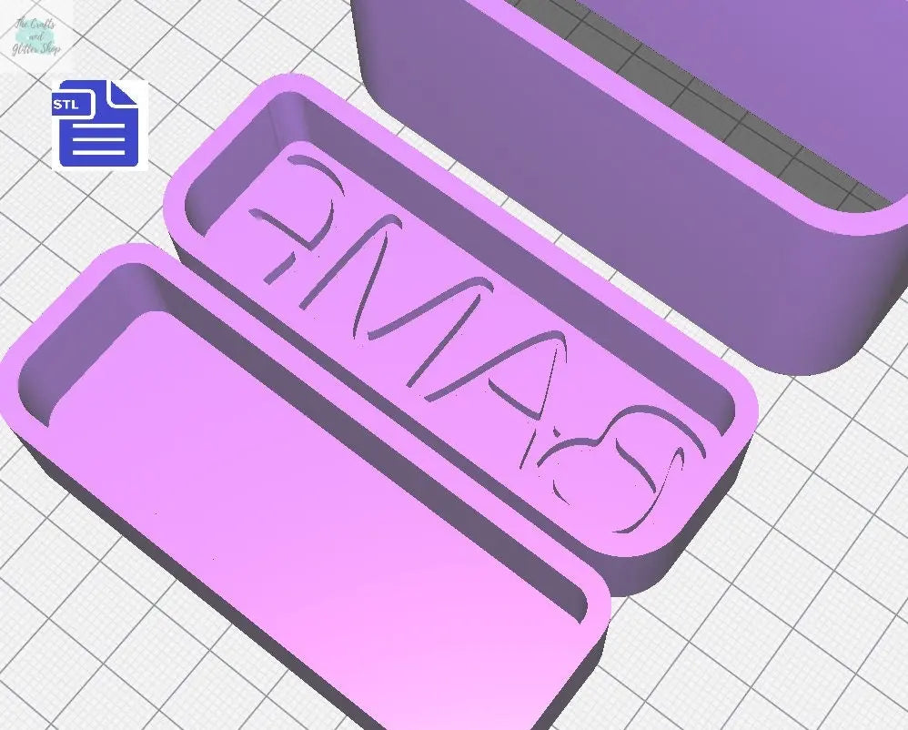 3pc BAMF Bath Bomb Mold STL File - for 3D printing - File ONLY - 3 piece Bath Bomb Hand Press Mould - The Crafts and Glitter Shop